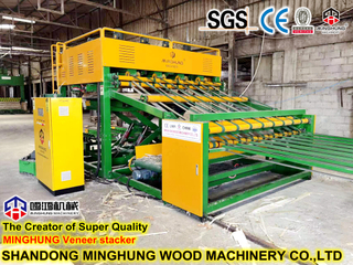Vacuum Suction Stacker for Ultra-Thin Veneer Plywood