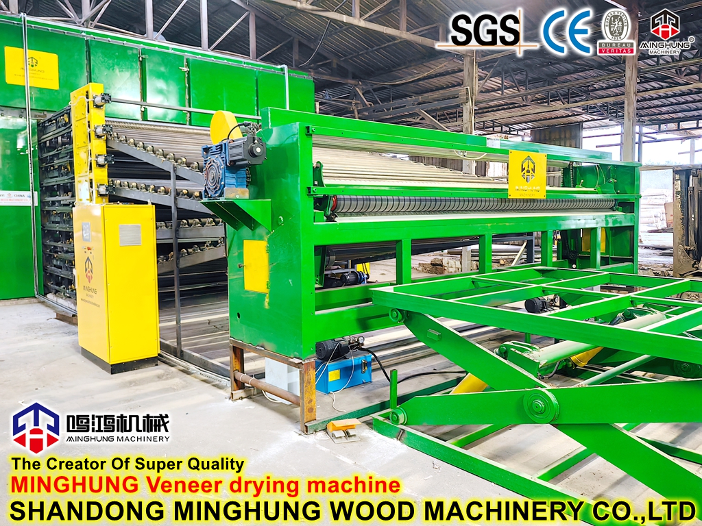 Worldwide Shipping Plywood Drying Machine