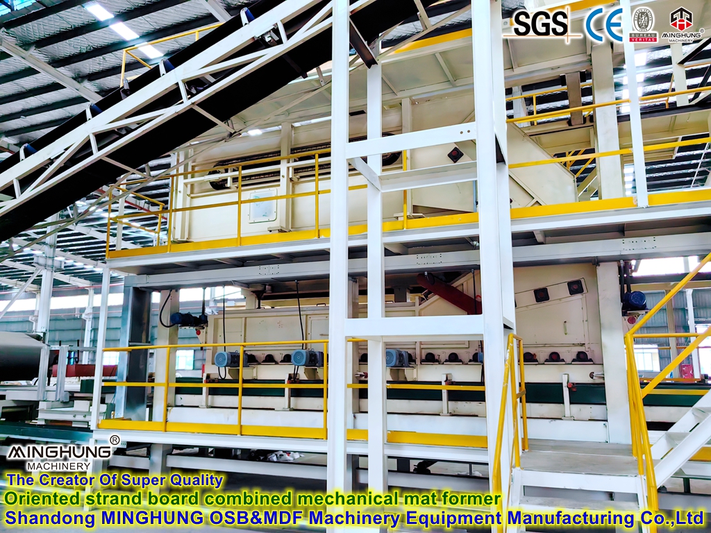 Perfect Performance Chipper/Dryer/Gluing Mixer: MDF / OSB / Particleboard Production Line Machine