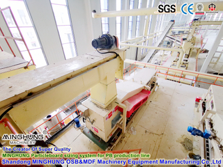 500cbm/Day Particle Board Making Line: Double Shell Glue Blender Machine Glue Mixer with Cooling System