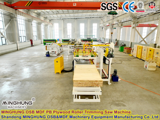 4X8FT or Customized Size CNC Plywood Edge Trimming Saw Plywood Machine