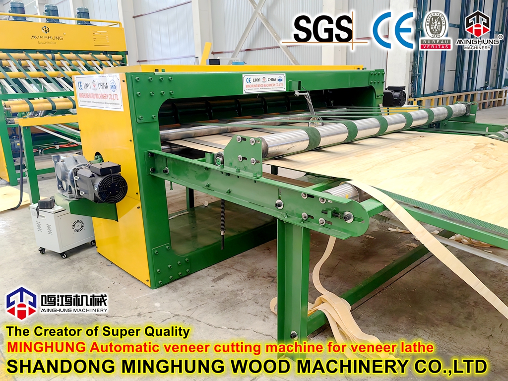 veneer cutting machine for veneer lathe