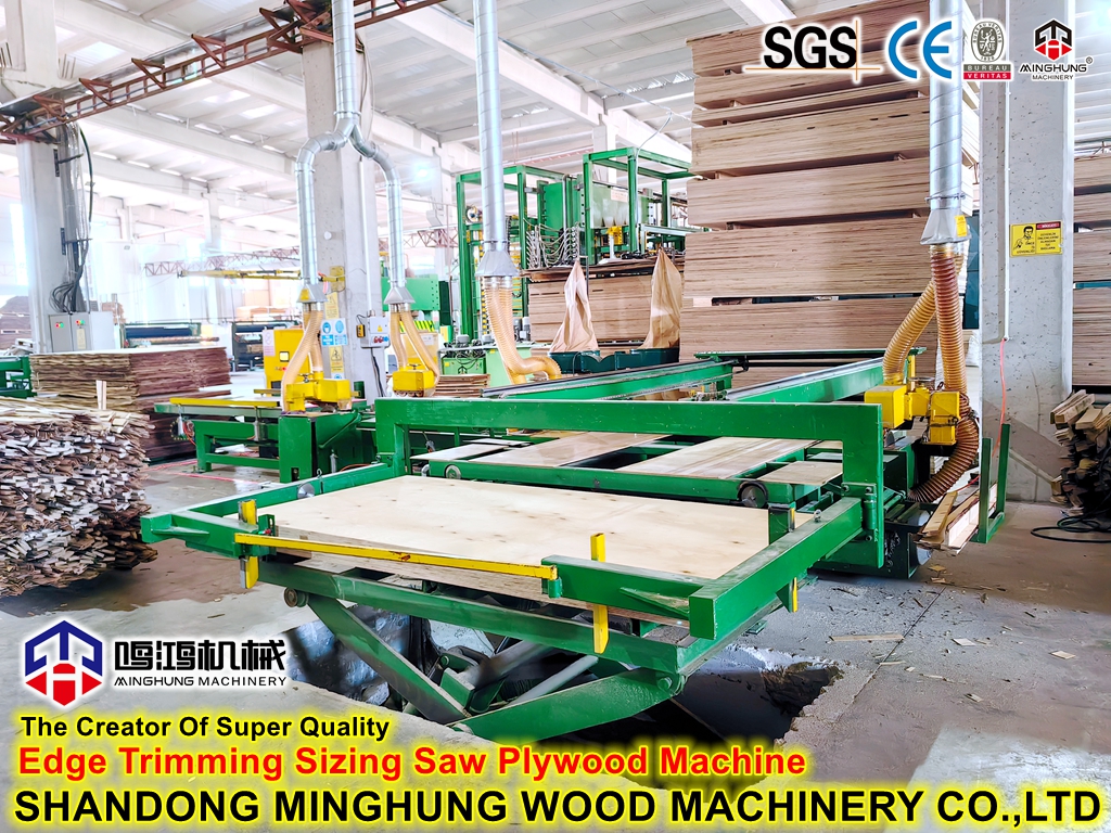 plywood sizing machine