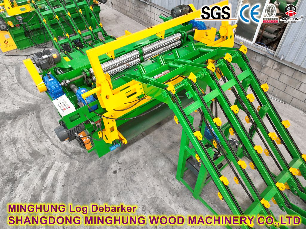 Veneer Peeling Machine