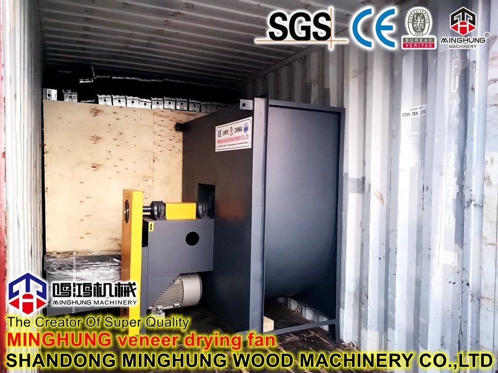 MINGHUNG veneer papel dryer loading