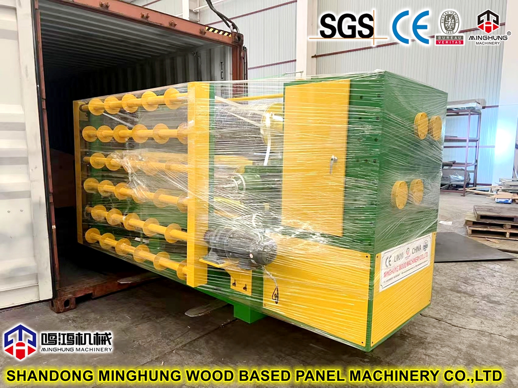 MINGHUNG pneumatic glue application machine for plywood