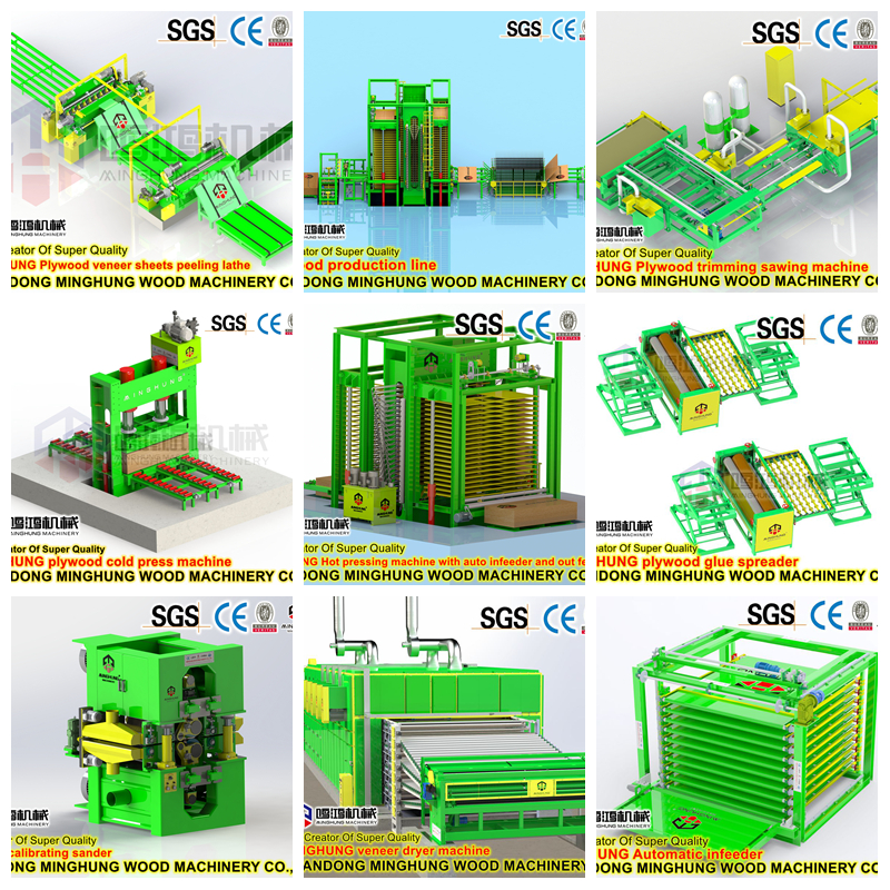 MINGHUNG plywood production line
