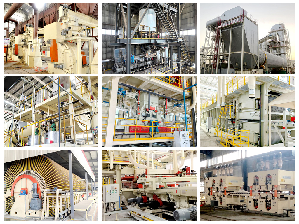 MDF production line