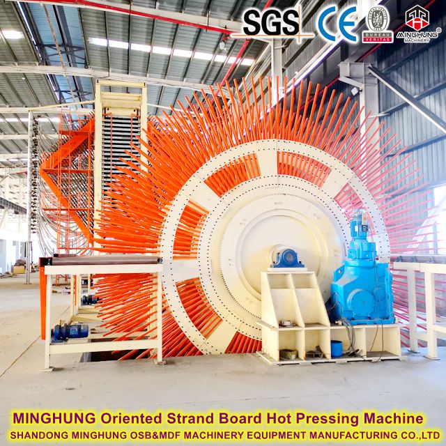 Oriented Strand Board Hot Press Machine Line