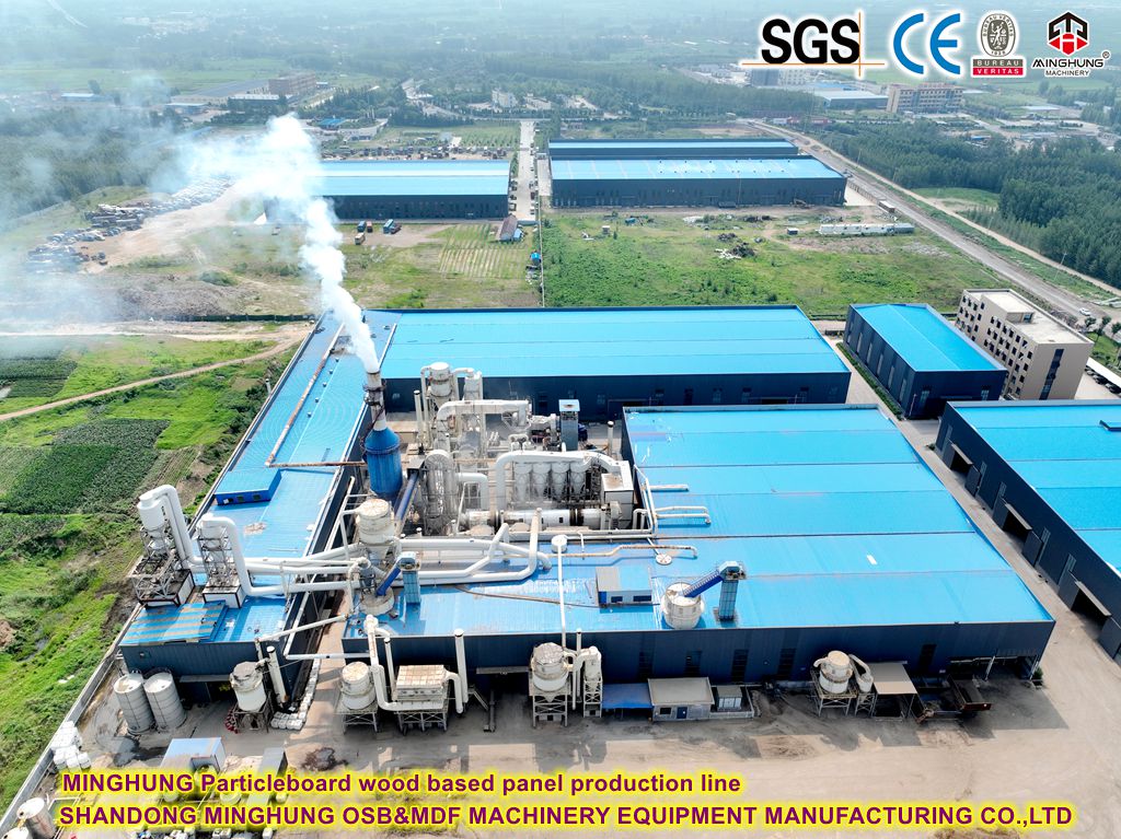MINGHUNG Particleboard production line