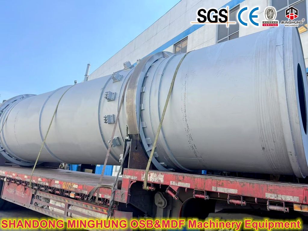 Drying machine for India OSB production plant
