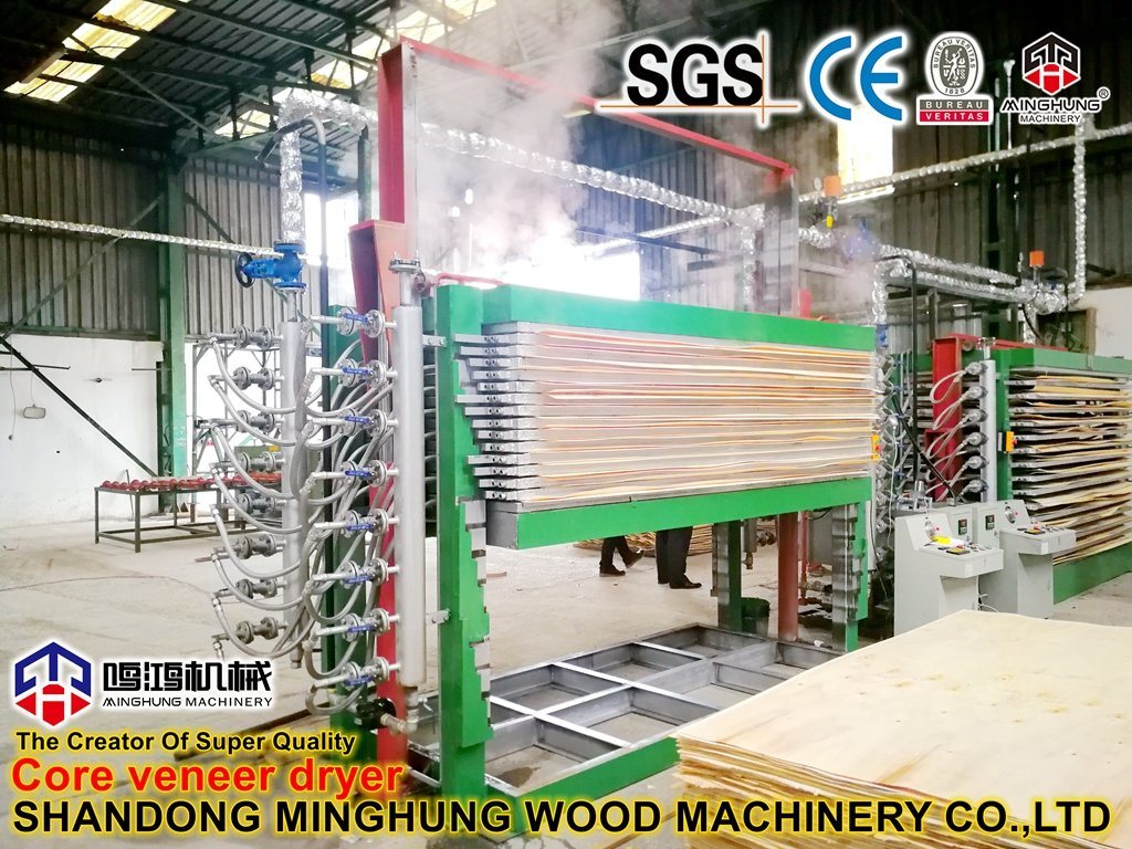 Core Press Dryer Machine for Plywood Manufacturing Machinery