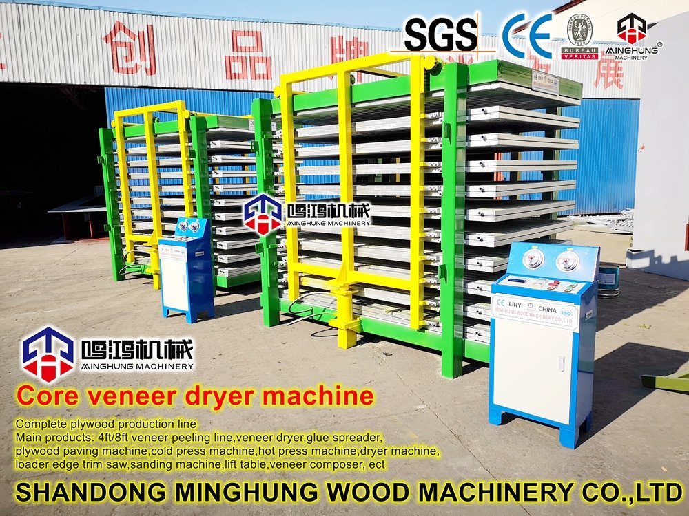 Wood Core Veneer Dryer for Plywood Veneer Machine