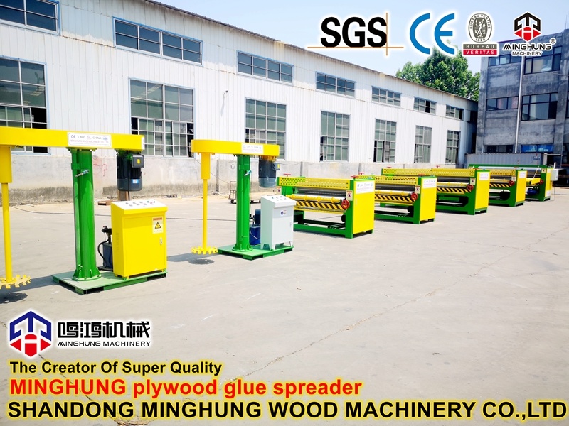 Glue Coating Spreader Machine for Woodworking Machinery
