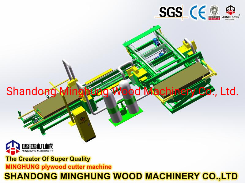 Automatic Plywood Sizing Machine for Cutting Plywood Edges