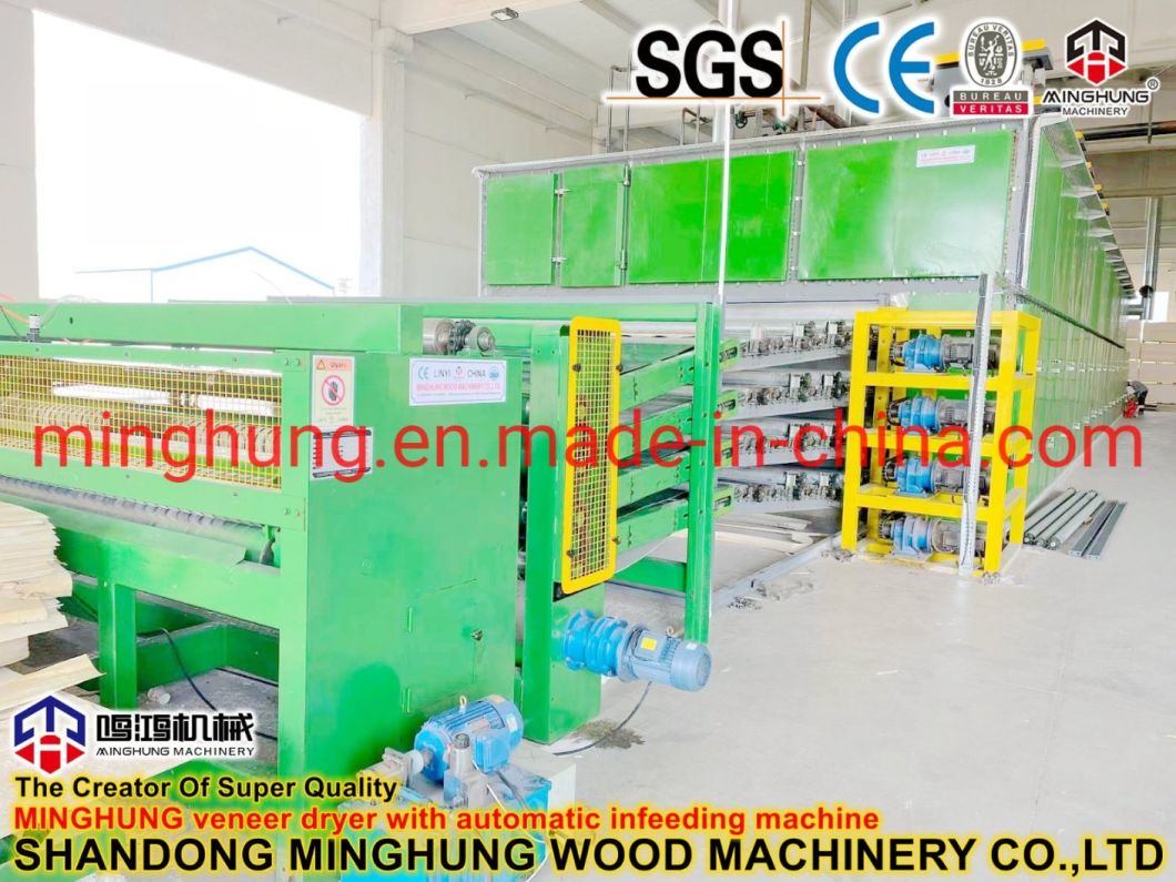 Four Floors Veneer Roller Dryer for Plywood Production Line