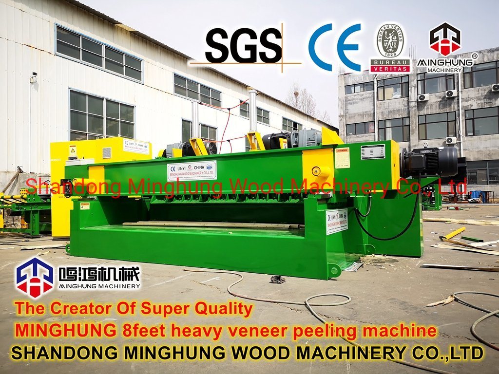 1500mm Hardwood Spindleless Log Peeling Machine
