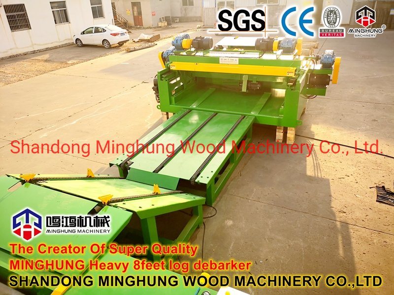 Wood Log Rounding Debarking Machine for Veneer Production