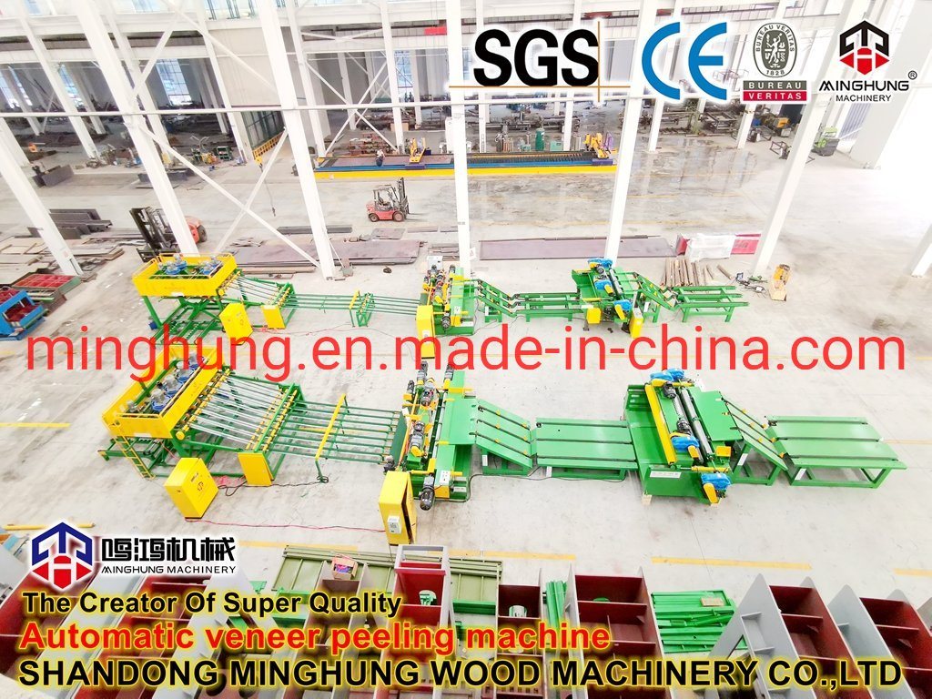Veneer Production Line Veneer Peeling Machine for Plywood Veneer Core