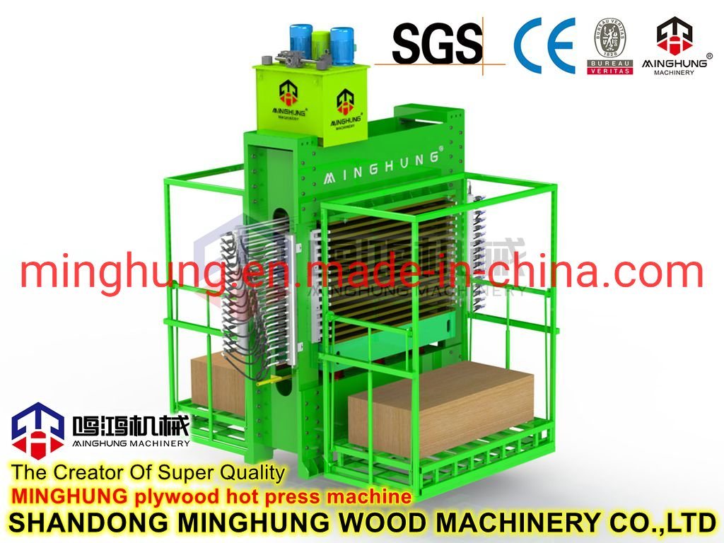 Hydraulic 15layers 500t Plywood Press Machine Hot Press Machine