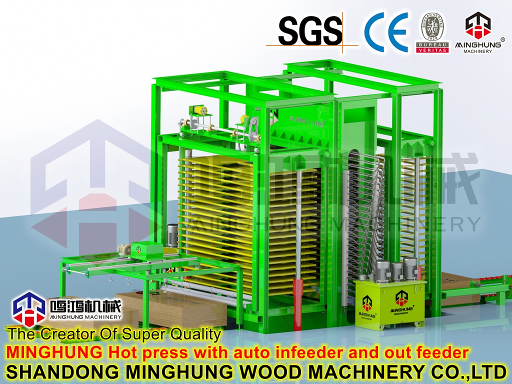 Plywood Hot Press Manufacturing Machinery