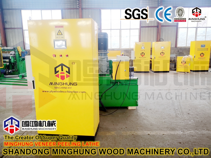 New CNC Woodworking Machinery Veneer Peeling Machine