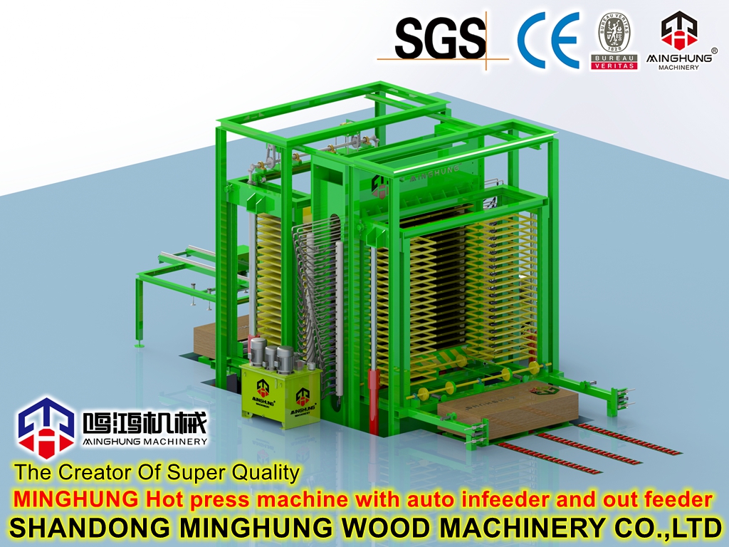 30 Layers Plywood Hot Press Machine with Automatic Loading And Unloading System