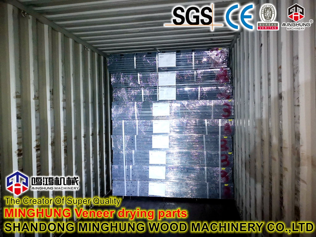veneer drying parts loading