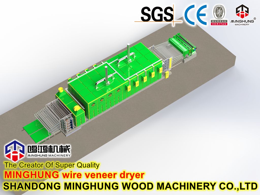 Plywood Roller Dry Machine for Veneer Plywood Production