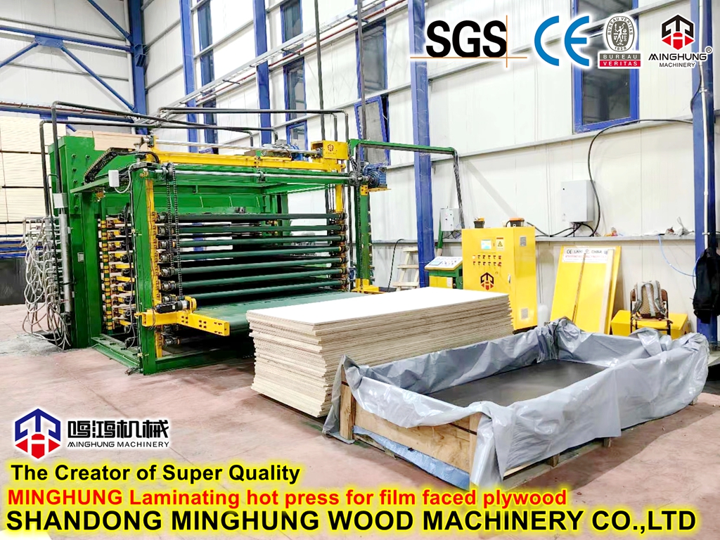 lamination hot press for film faced plywood