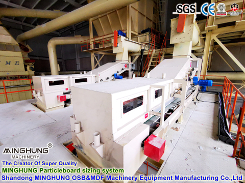 500cbm Oriented Strand Board (OSB) Production Line with Glue Spreading System