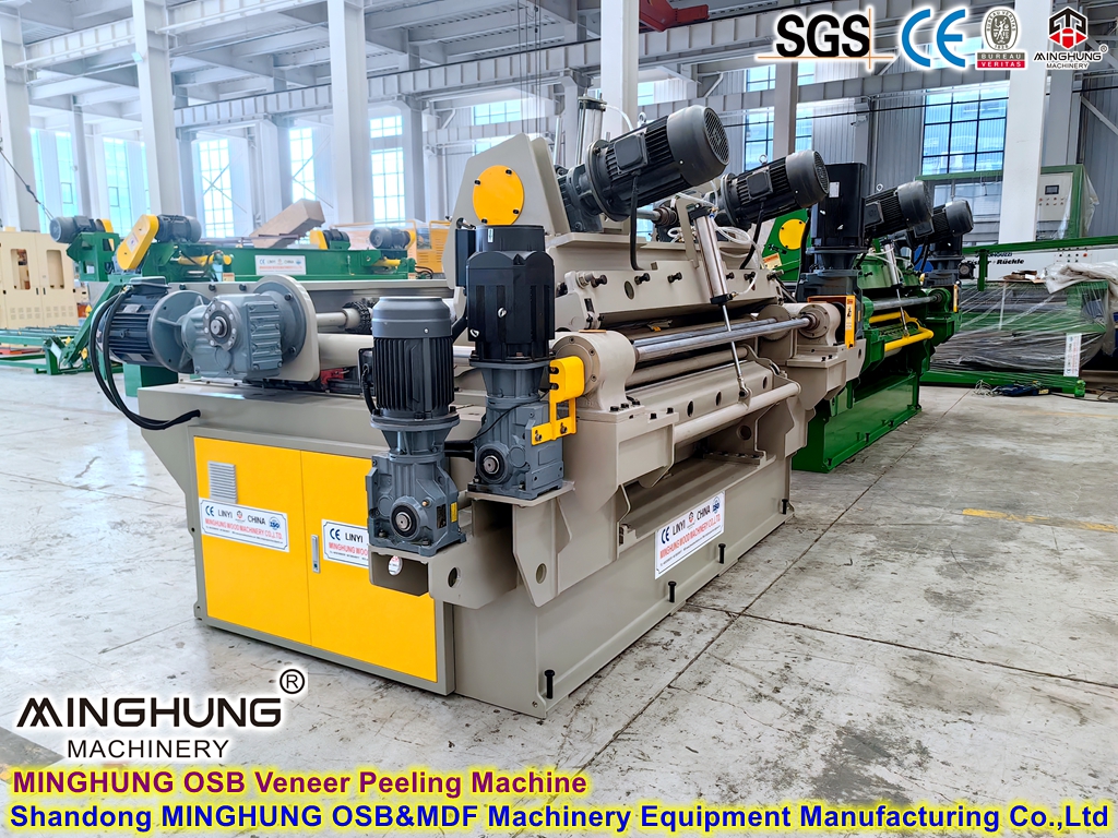 OSB Peeling Machine