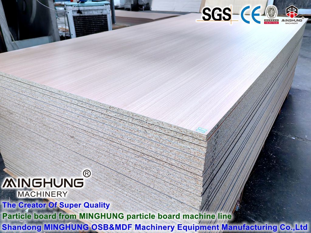 Particleboard Product from China Minghung Wood Board Production Line