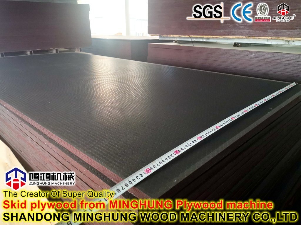 China Minghung Film Faced Hot Press Machine 