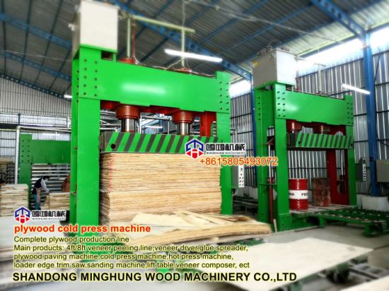 500tons Plywood Cold Press Machine From China Manufacturer minghung machine