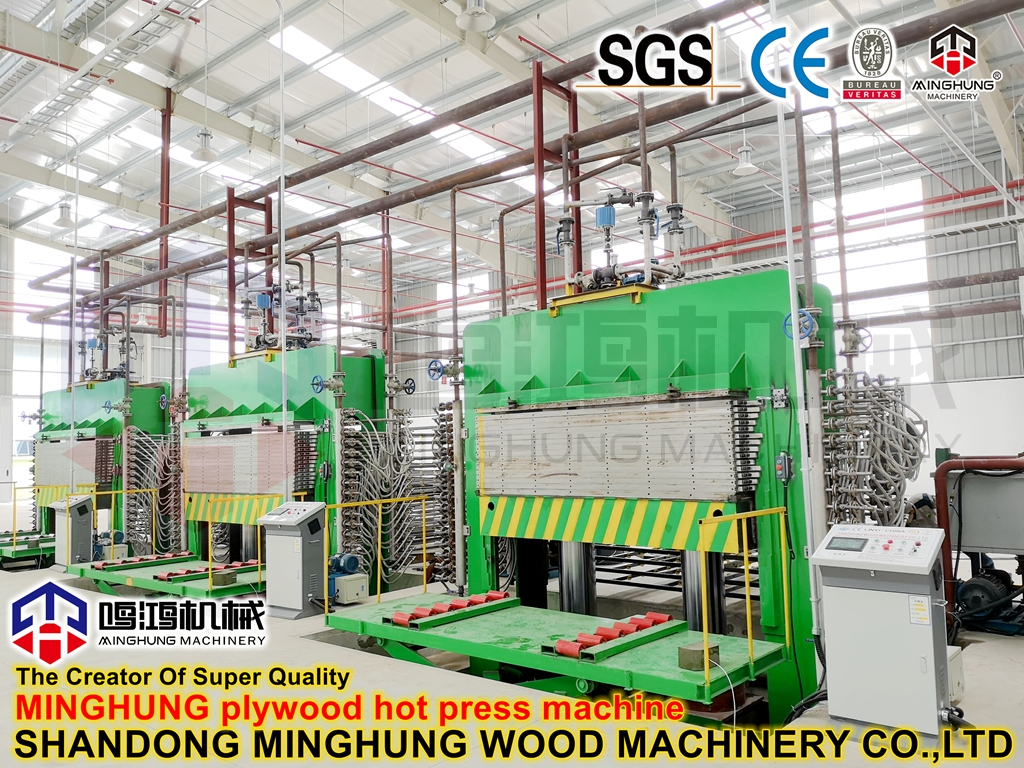 Melamine Plywood Machine Hot Press with Stainless Steel Plates