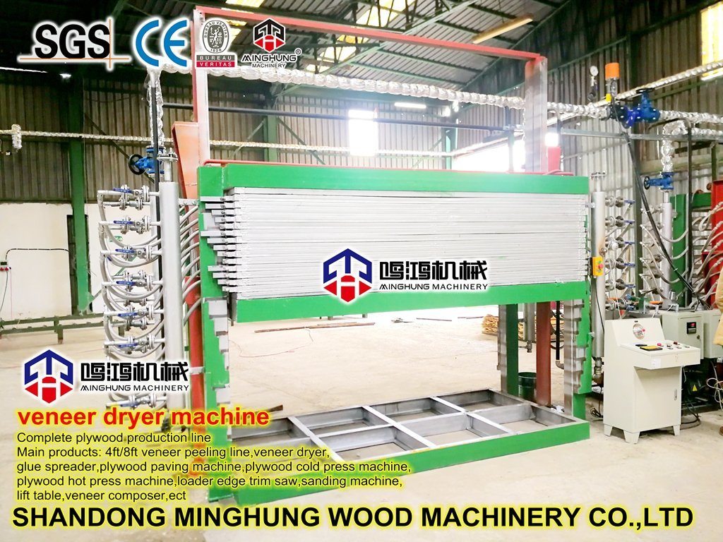 Veneer Core Press Dryer Machine for Plywood Making Machine