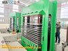 Woodworking Plywood Hot Press Machine with Good Quality