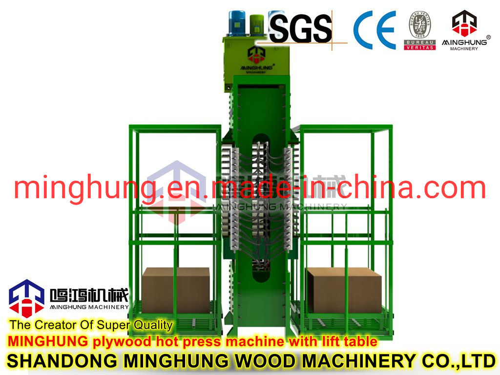 Oil Hydraulic Hot Press Machine for Veneer Plywood Making Machine