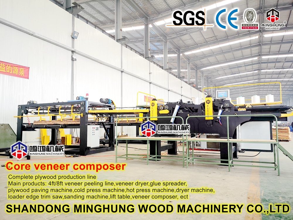 4*8feet Veneer Joint Machine for Sewing Machine
