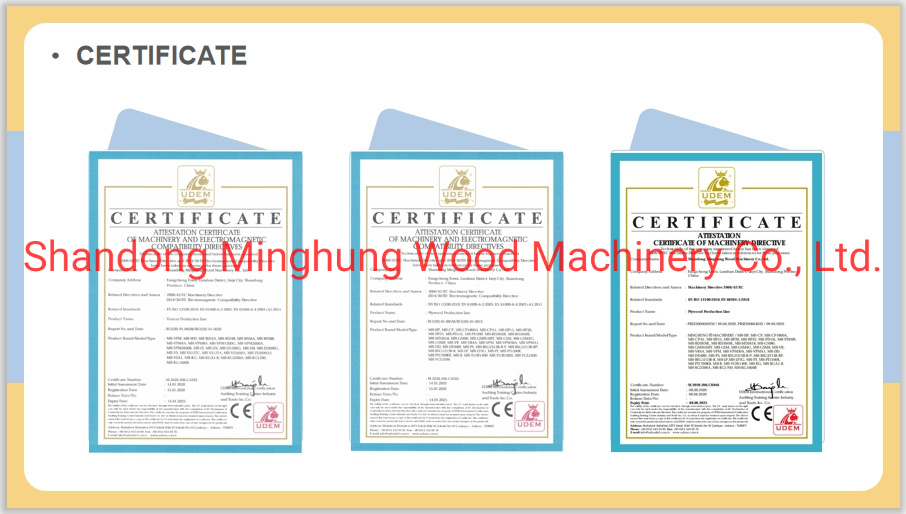 Plywood Core Veneer Cold Press Machine for Wood Baed Panel Industry