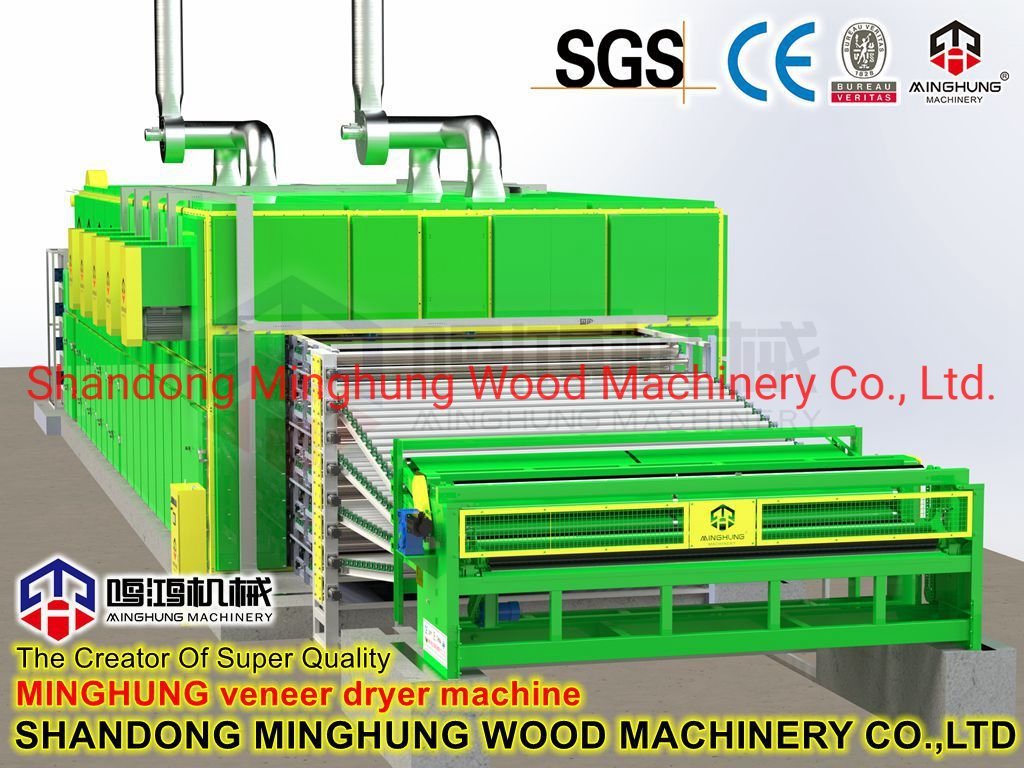 Veneer Drying Line Roller Type Dryer