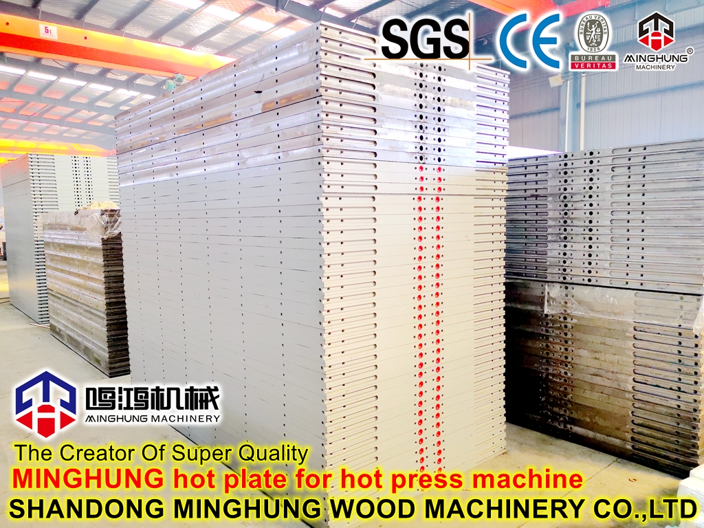 Hot platen for MINGHUNG hot press machine