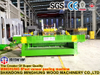 Servo-Controlled High-Precision coreless veneer peeler