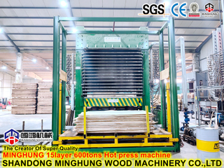 High Rigidity Frame Plywood Hot Press Machine