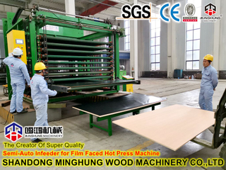 Hydraulic Laminating Film Hot Press Machine for Film Faced Shuttering Plywood /Woodworking Based Panel Machine