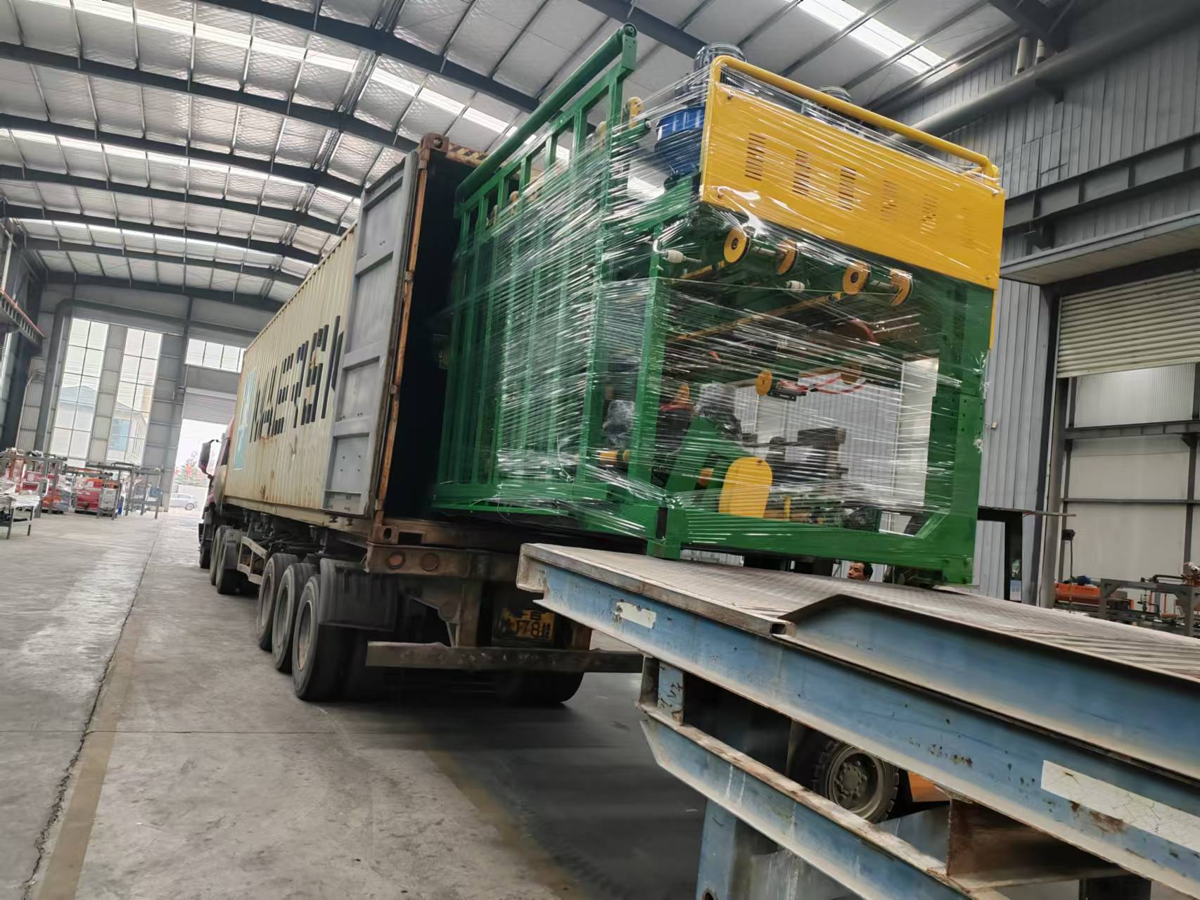 vacuum veneer stacker loading
