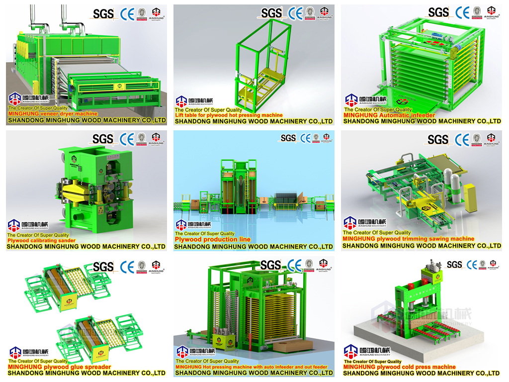 MINGHUNG plywood complete machine