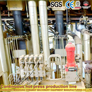 Oriented Strand Board Continuous Flat Hot Press 