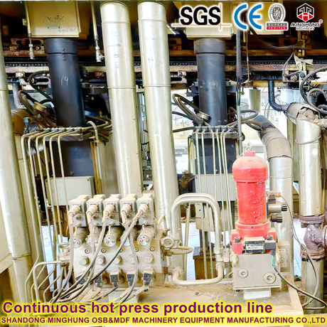 Oriented Strand Board Continuous Flat Hot Press - SHANDONG MINGHUNG ...